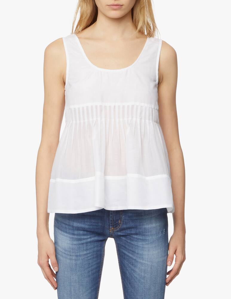 rinascente iBlues Top Olbia in cotone e seta