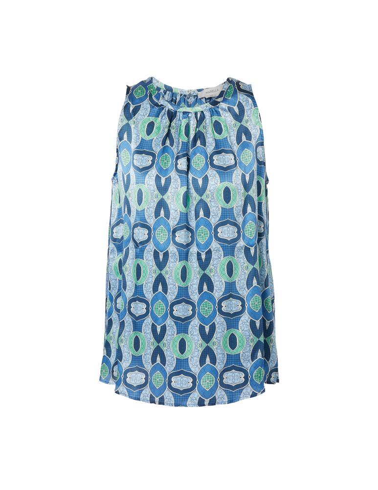 rinascente Marella Cupido 100% silk top