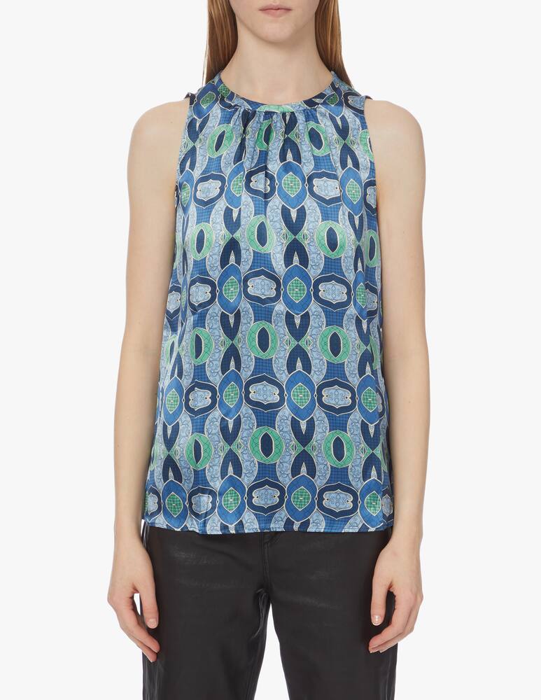 rinascente Marella Cupido 100% silk top