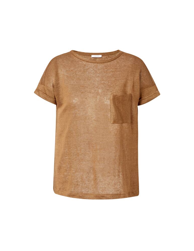 iBlues Mafalda linen t-shirt - Marrone - picture 5 iBlues Mafalda linen t-shirt - Marrone - picture 5