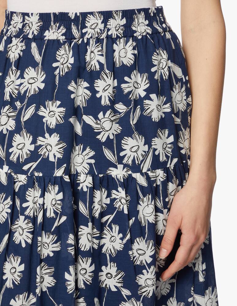 rinascente iBlues Ixie 100% cotton long skirt