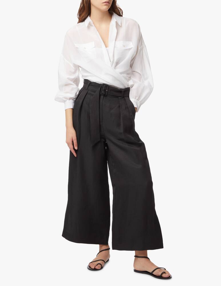 rinascente iBlues Sesto linen and viscose pants