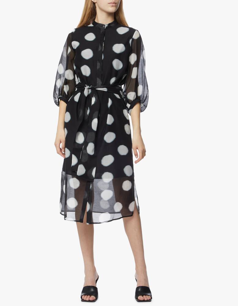rinascente Marella Long dress with printed pois