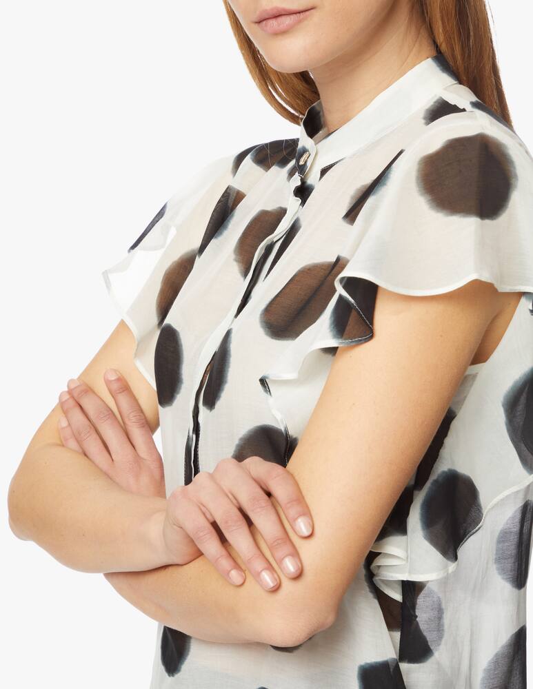 rinascente Marella Camicia Steno con stampa pois