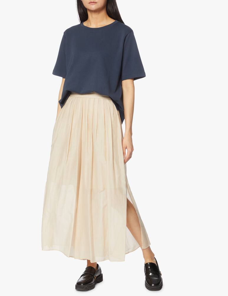 rinascente Marella Gonna pantalone Marche in cotone e seta