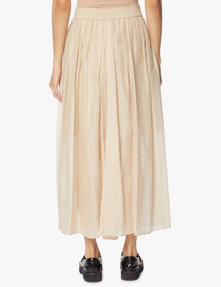 rinascente Marella Gonna pantalone Marche in cotone e seta