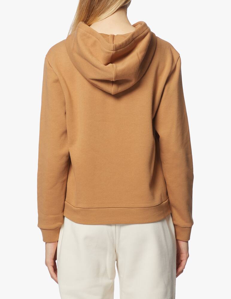 rinascente iBlues Felpa crop in cotone con cappuccio Cordova