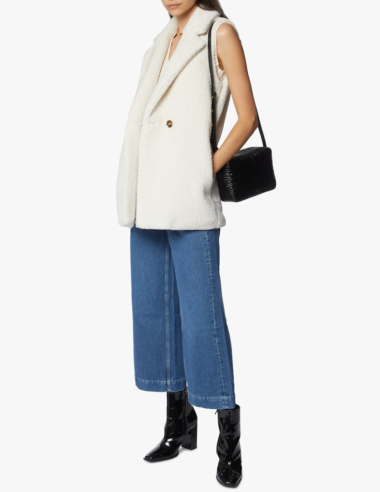 rinascente Marella Faux fur vest Bibita