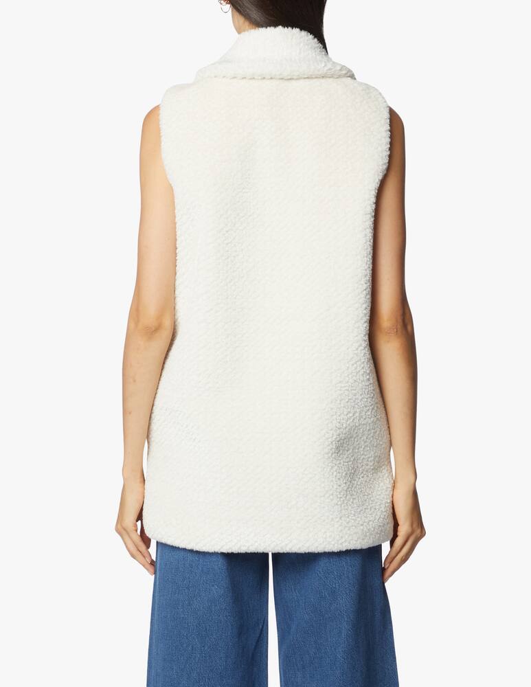 rinascente Marella Faux fur vest Bibita