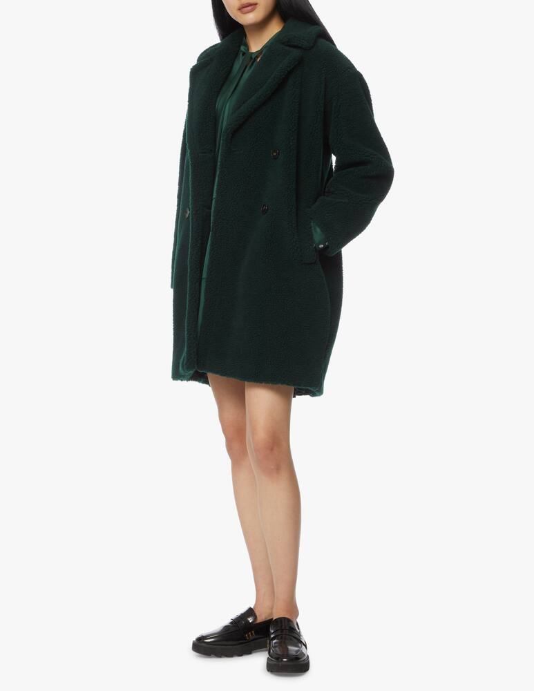 rinascente Marella Double-breasted teddy jacket Perak