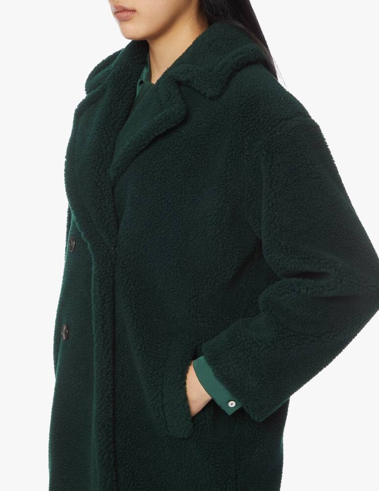 rinascente Marella Double-breasted teddy jacket Perak