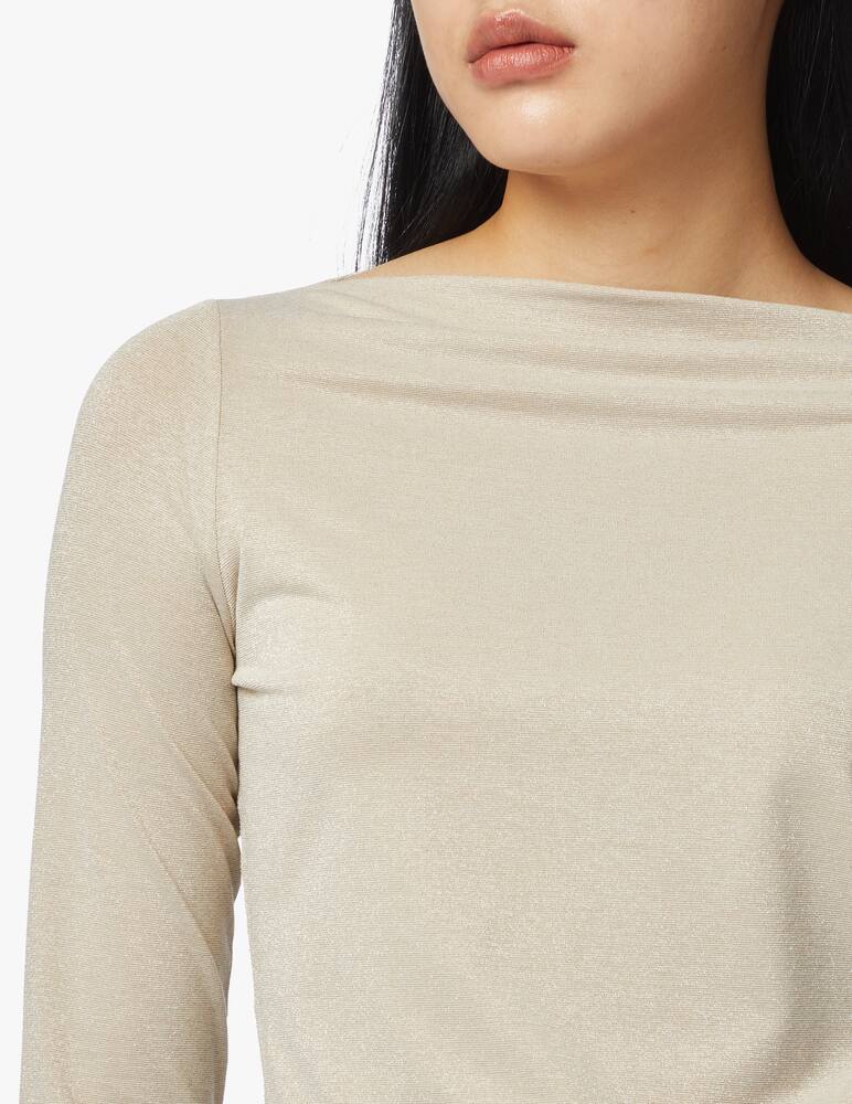 rinascente Marella Viscose blend t-shirt with three quarters sleeves