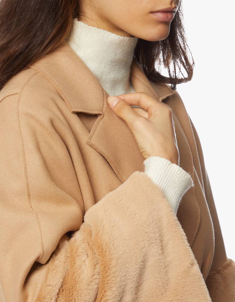 rinascente Marella Cappotto in pelliccia sintetica Arpa