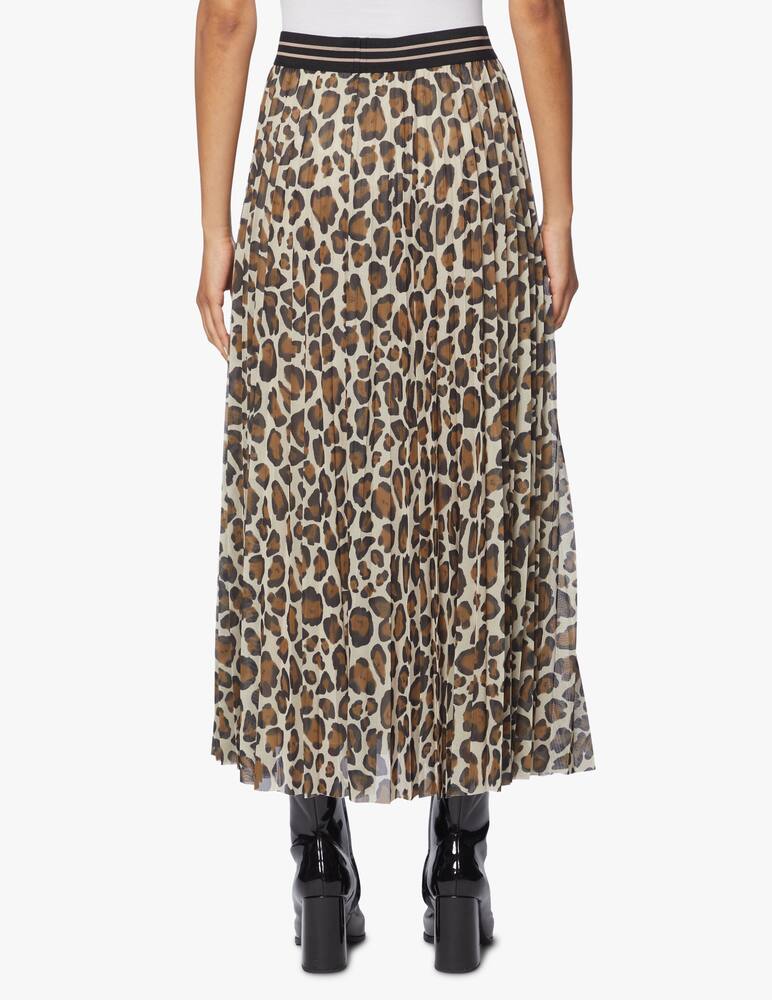 rinascente Marella Gonna maxi plisse stampata Saggina