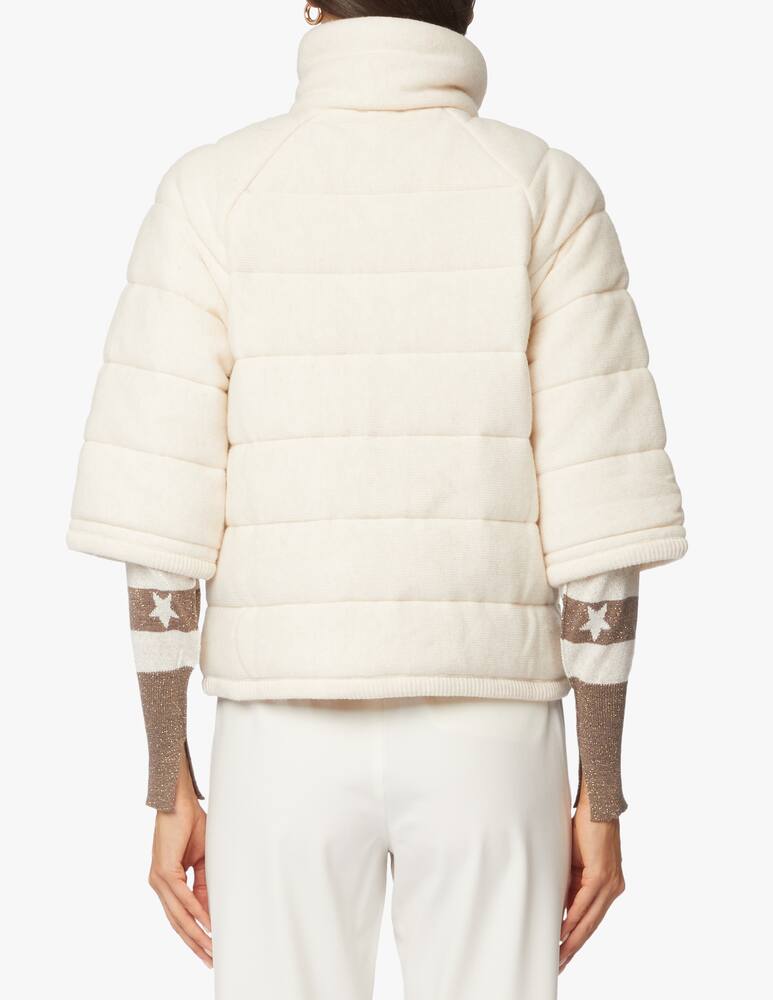 rinascente Marella Piumino in lana con manica trapuntata