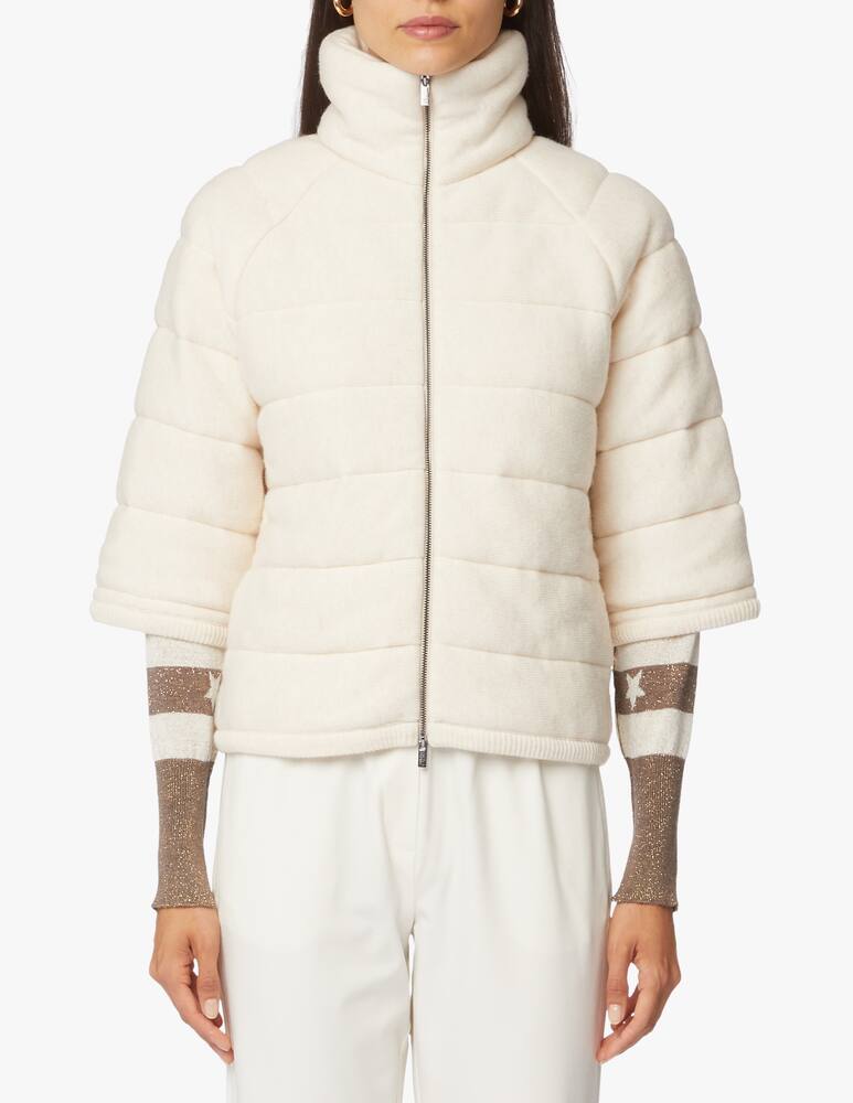 rinascente Marella Piumino in lana con manica trapuntata