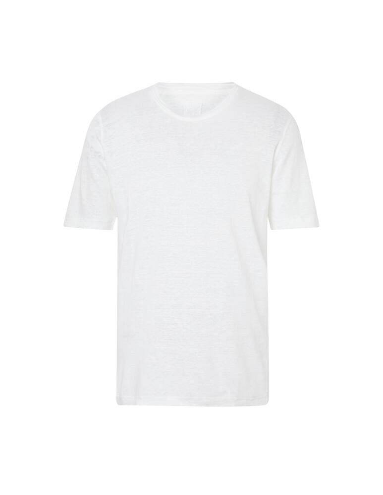 rinascente 120% Lino Fade linen t-shirt - white