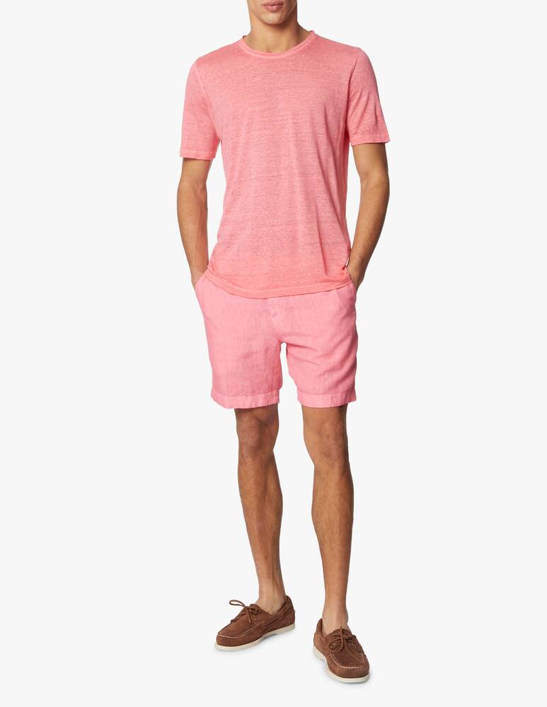 rinascente 120% Lino Fade linen t-shirt - violet