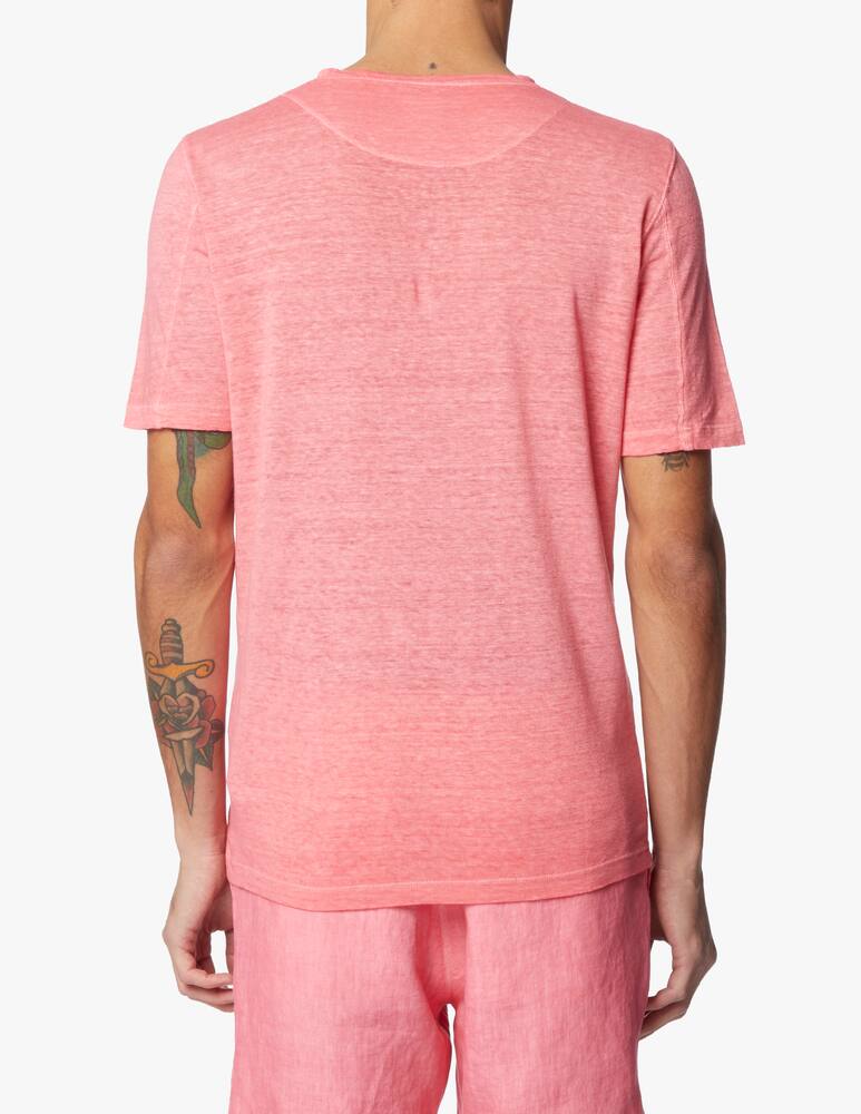 rinascente 120% Lino Fade linen t-shirt - violet