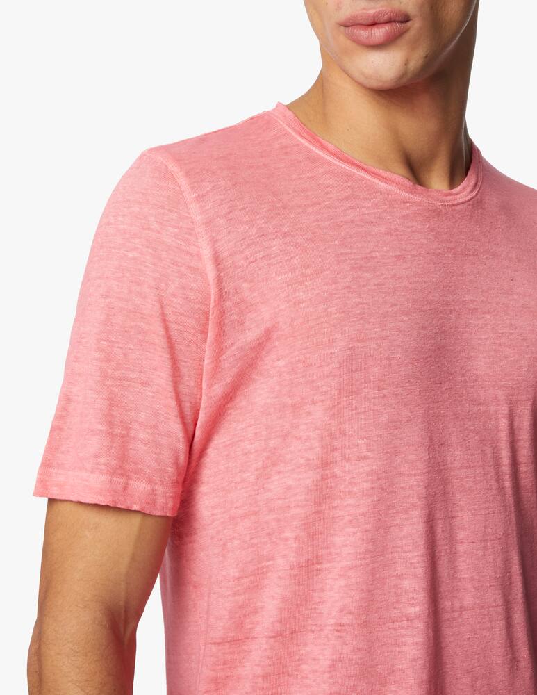 rinascente 120% Lino Fade linen t-shirt - violet