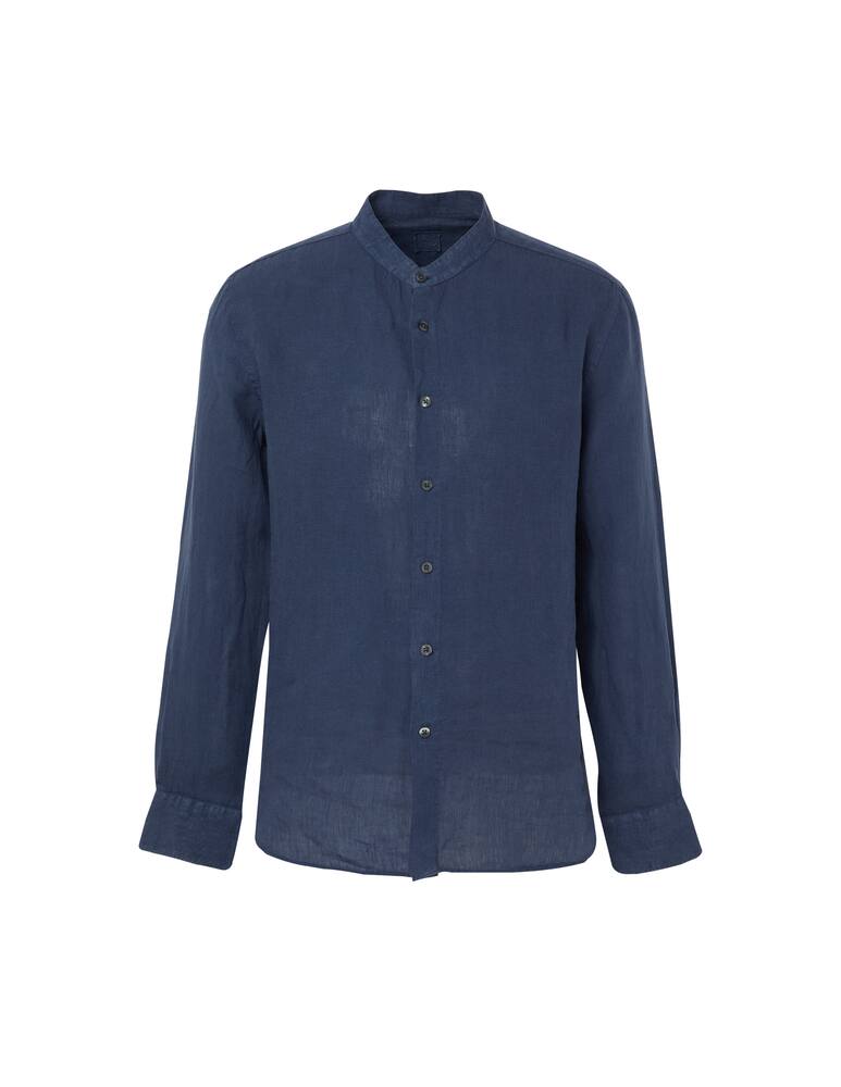 rinascente 120% Lino Guru linen shirt - blue
