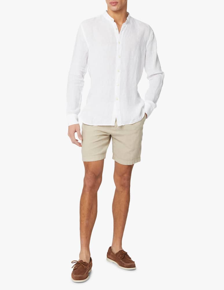 120% Lino Guru linen shirt - white - picture 2 120% Lino Guru linen shirt - white - picture 2
