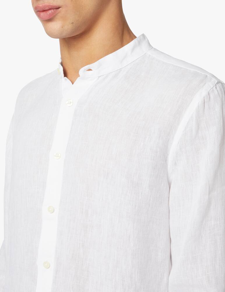 120% Lino Guru linen shirt - white - picture 4 120% Lino Guru linen shirt - white - picture 4