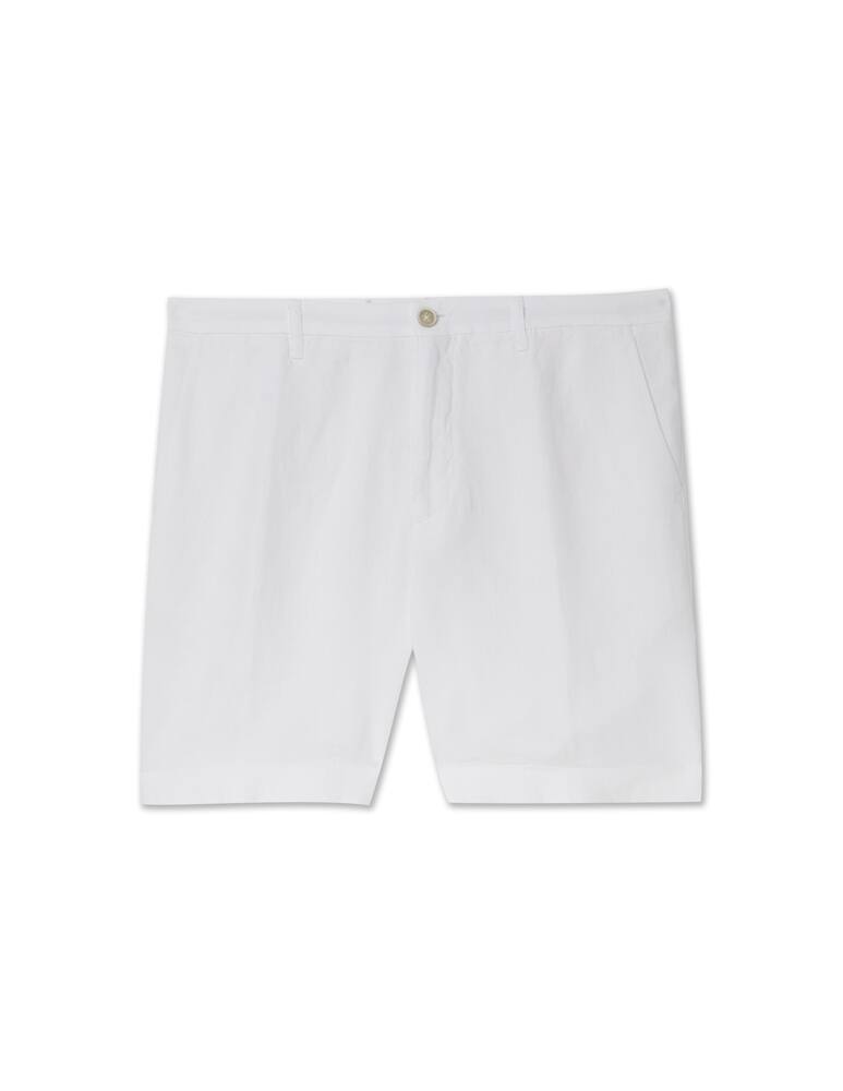 rinascente 120% Lino Linen chino shorts - white