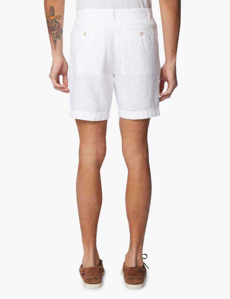 rinascente 120% Lino Linen chino shorts - white