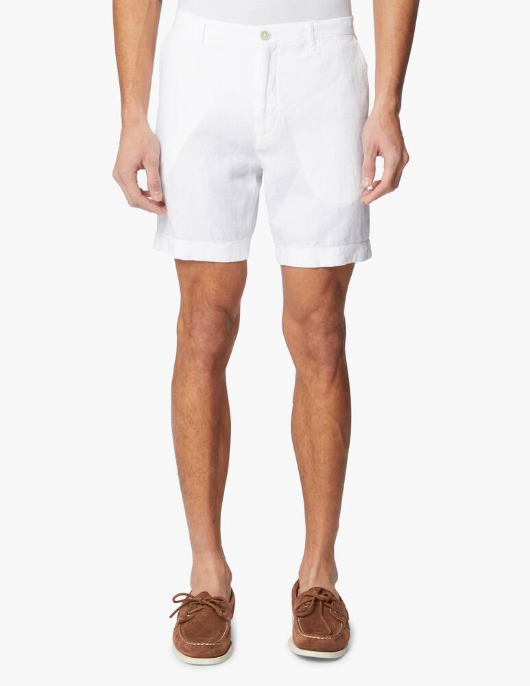 rinascente 120% Lino Linen chino shorts - white