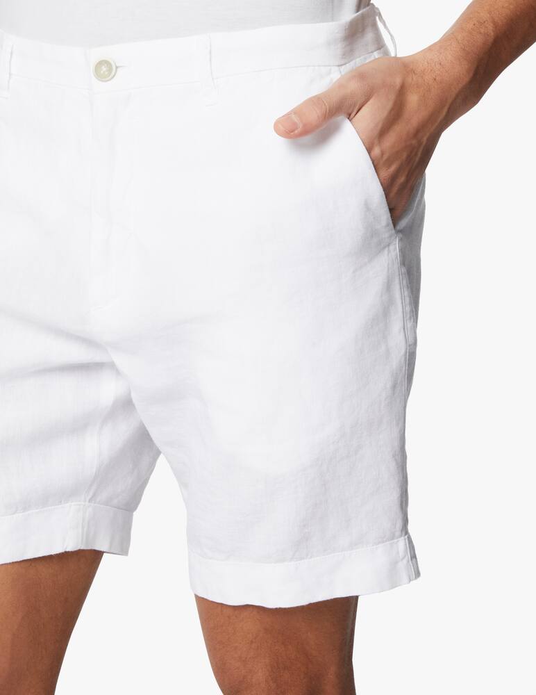 rinascente 120% Lino Linen chino shorts - white
