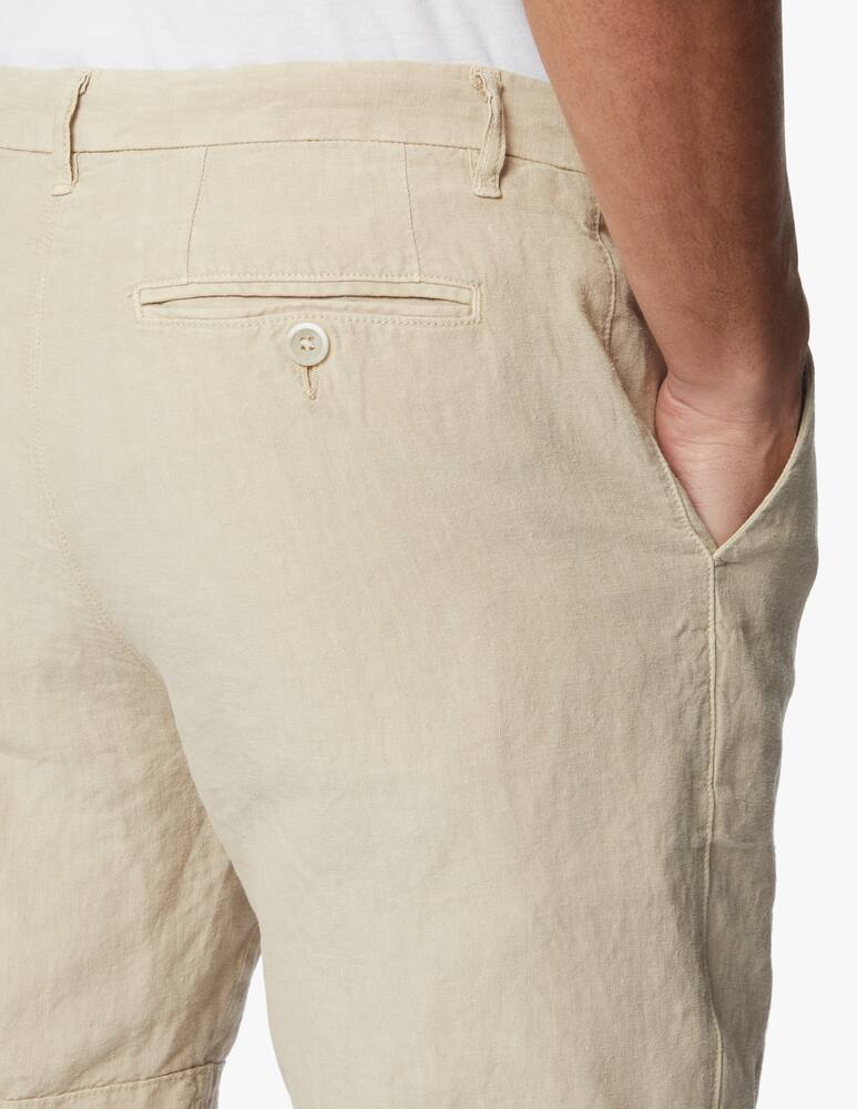 rinascente 120% Lino Linen chino shorts - beige