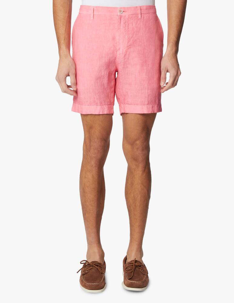 rinascente 120% Lino Fade linen chino shorts - violet