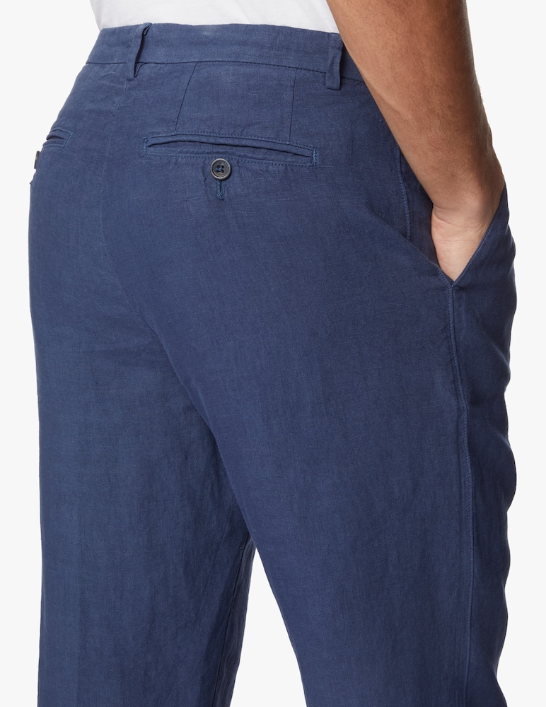 rinascente 120% Lino Pantalone chino lino - blu