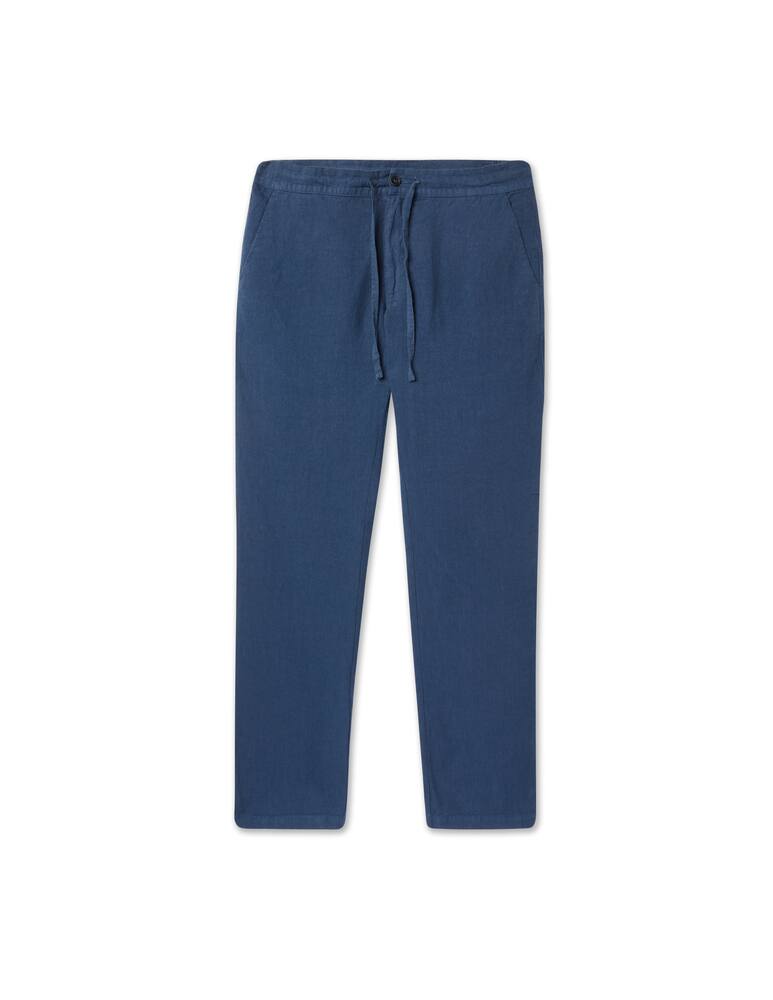rinascente 120% Lino Pantalone coulisse lino - blu