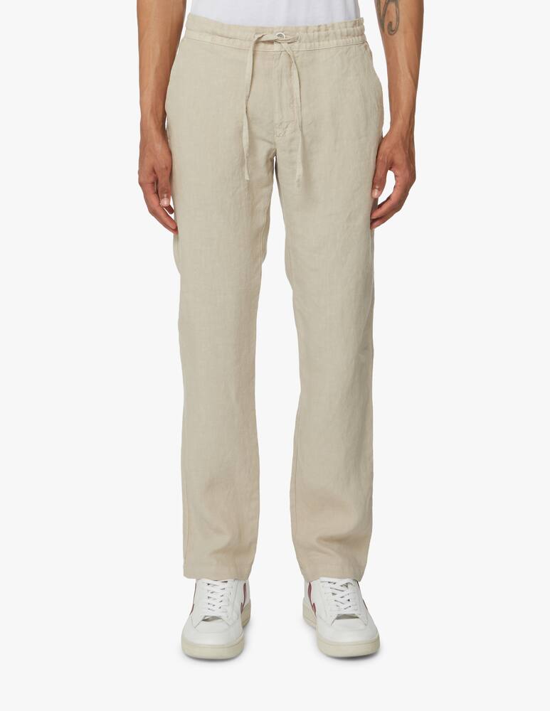 rinascente 120% Lino Linen coulisse pant - beige