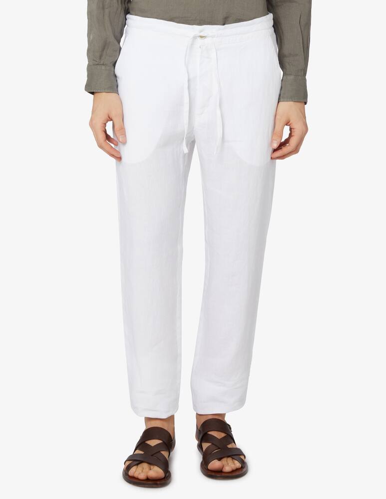 rinascente 120% Lino Linen coulisse pants 