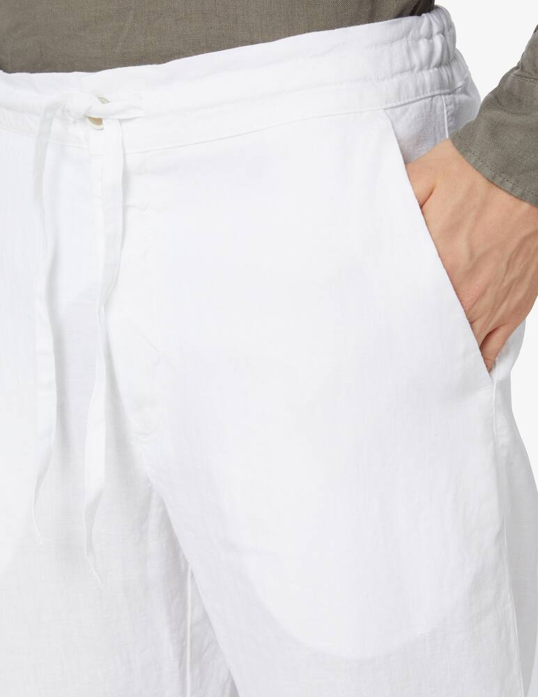 120% Lino Pantalone coulisse in lino - immagine 4 120% Lino Pantalone coulisse in lino - immagine 4