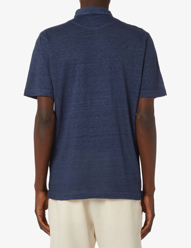 rinascente 120% Lino 4 buttons linen t-shirt