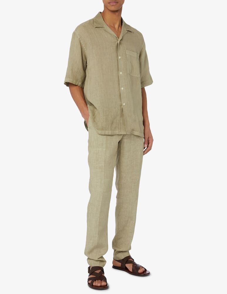 rinascente 120% Lino Camicia bowling in lino 