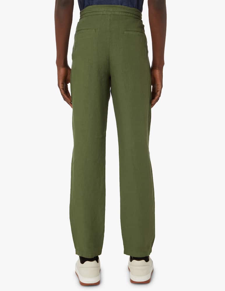 rinascente 120% Lino Linen coulisse pants 