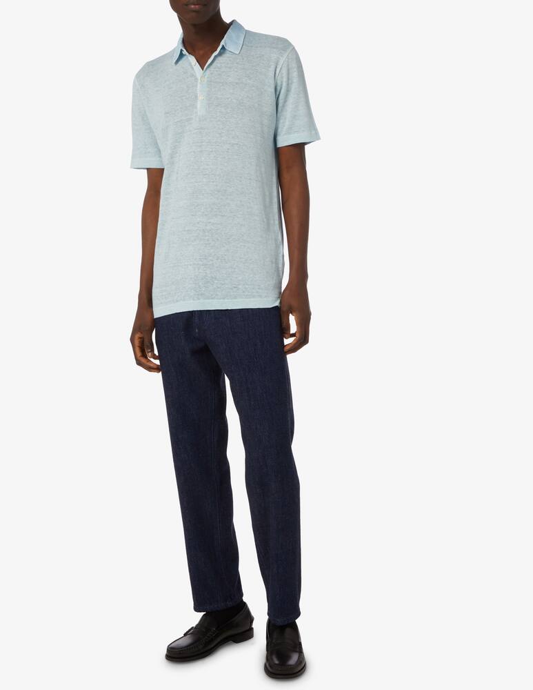 rinascente 120% Lino 4 buttons linen t-shirt 