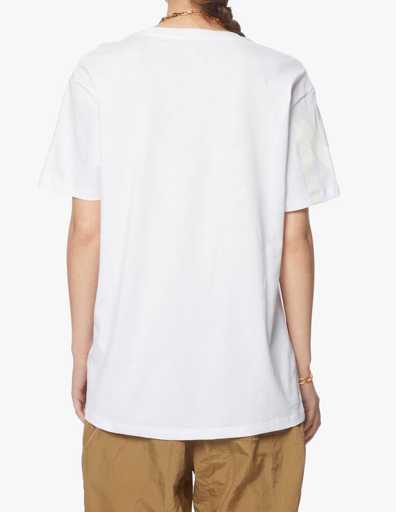 rinascente N°21 T-shirt oversize con logo