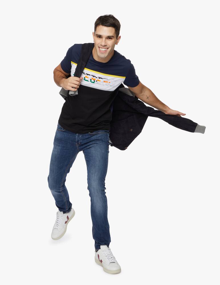 rinascente Iceberg T-shirt jersey in cotone con logo 