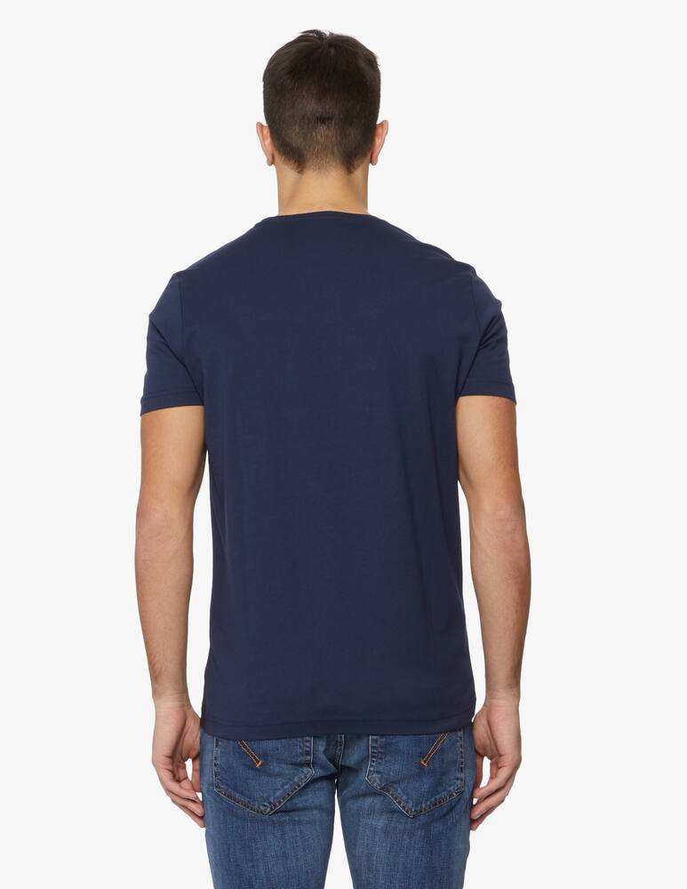 rinascente Iceberg T-shirt jersey in cotone con logo 