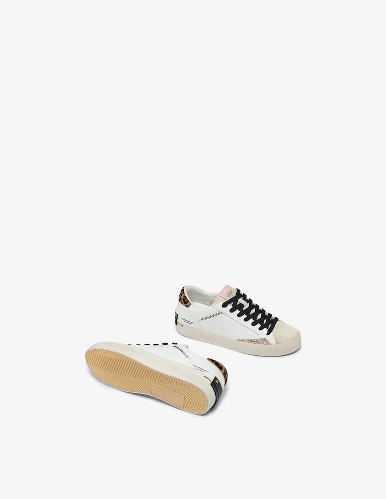 Crime London Sneakers Distressed Savage White - immagine 4 Crime London Sneakers Distressed Savage White - immagine 4