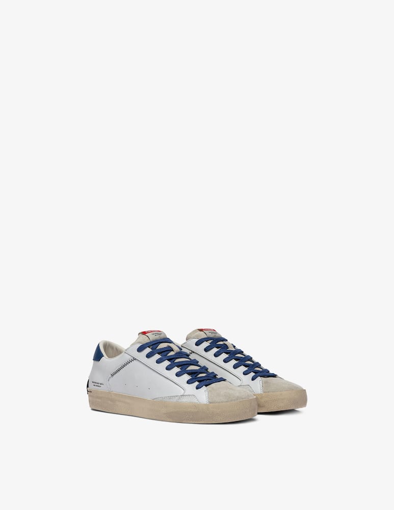 rinascente Crime London Sneakers Distressed City Blue