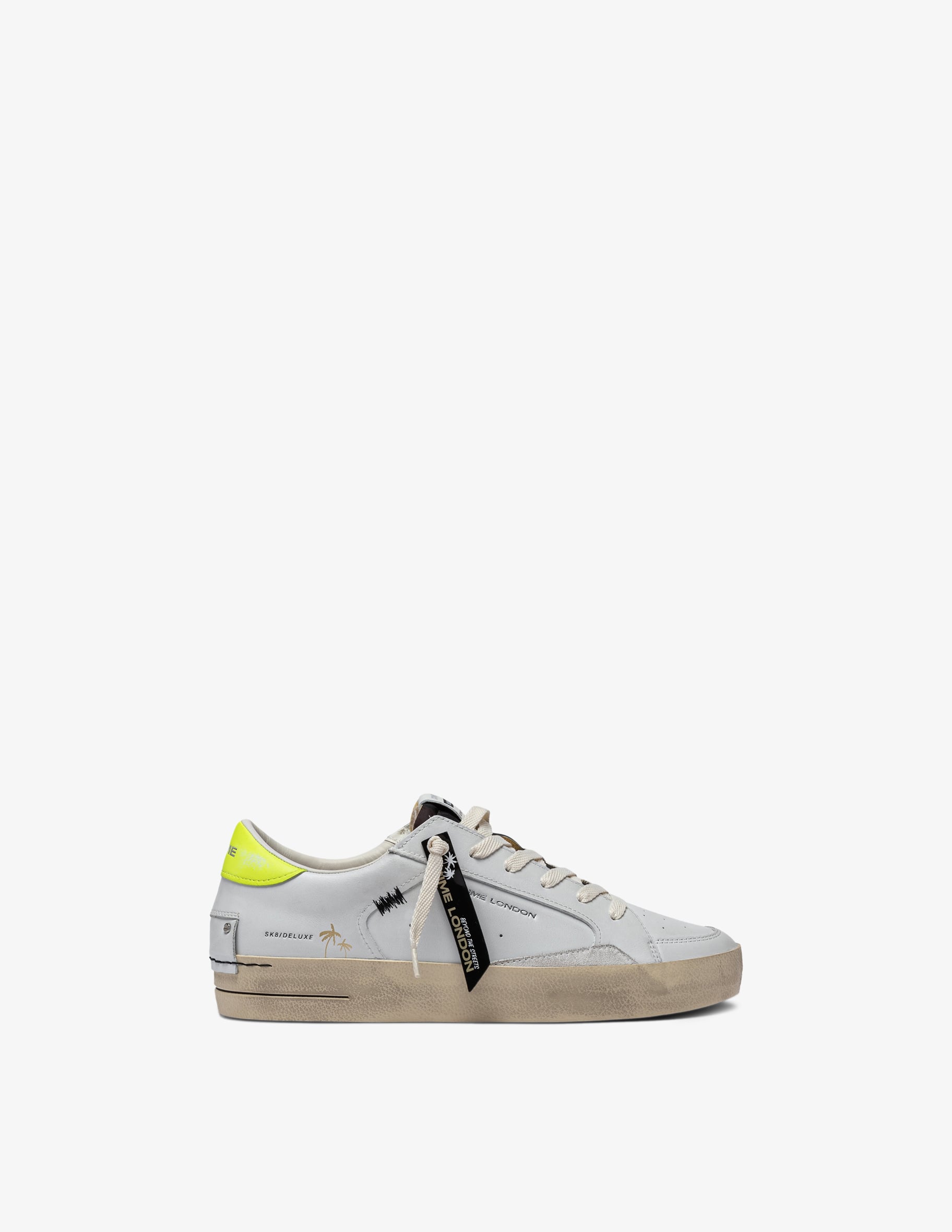 Acquista Crime London Sneakers Sk8 Deluxe Camo Yellow su Rinascente