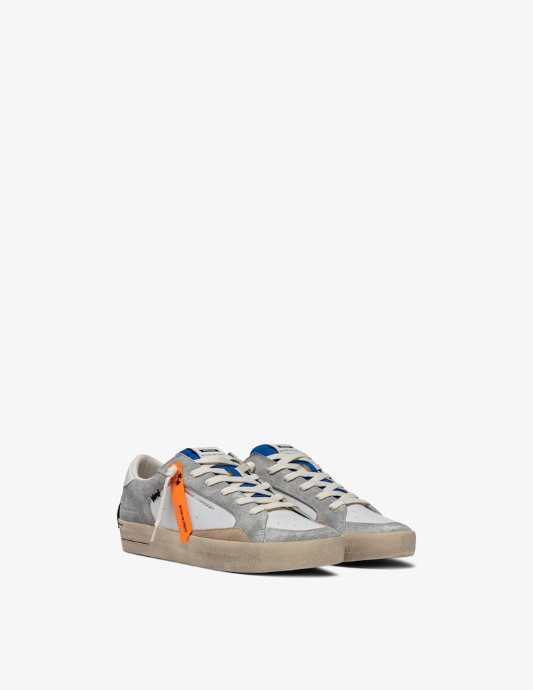 rinascente Crime London Sk8 Deluxe Misty Grey Sneakers