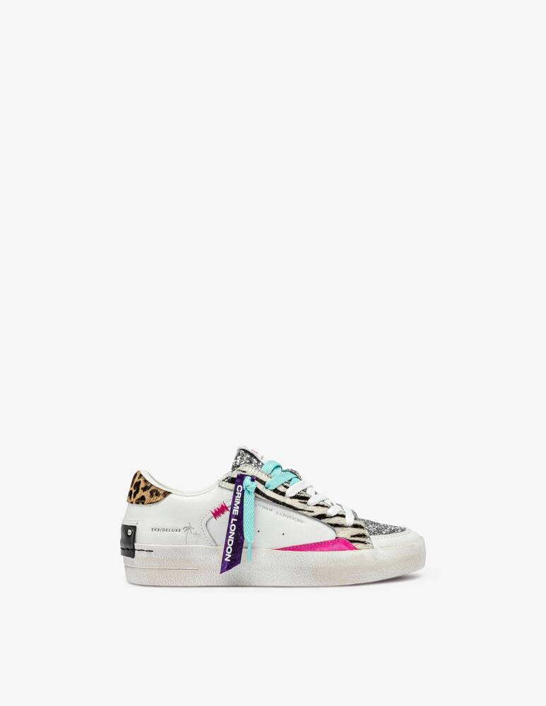 Crime London Deluxe patchwork sneaker - picture 1 Crime London Deluxe patchwork sneaker - picture 1